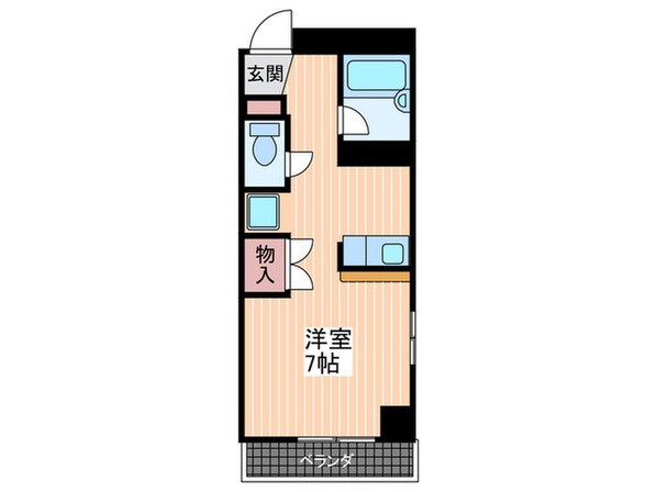 リヴィエールⅡの物件間取画像